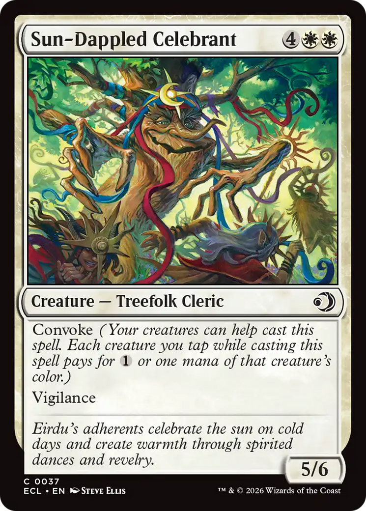 Sun-Dappled Celebrant [Lorwyn Eclipsed] | Odin's Lair
