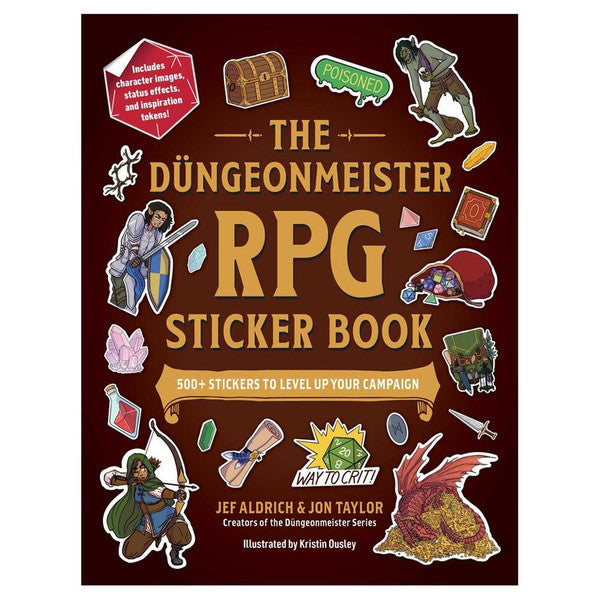 Dungeonmeister: RPG Sticker Book | Dragon's Lair Comics and Fantasy Houston TX