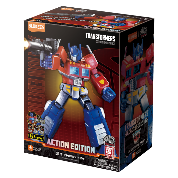 Blokees: Transformers - Action Edition 01 - G1 Optimus Prime | Dragon's Lair Comics and Fantasy Houston TX