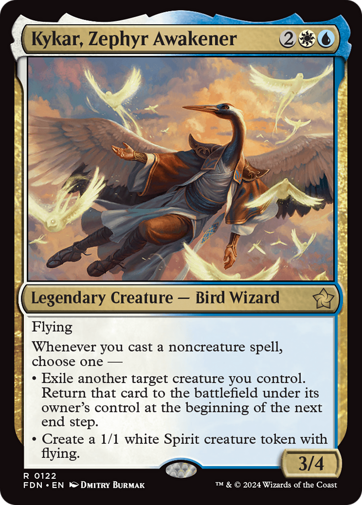 Kykar, Zephyr Awakener [Foundations] | Dragon's Lair Comics and Fantasy Houston TX