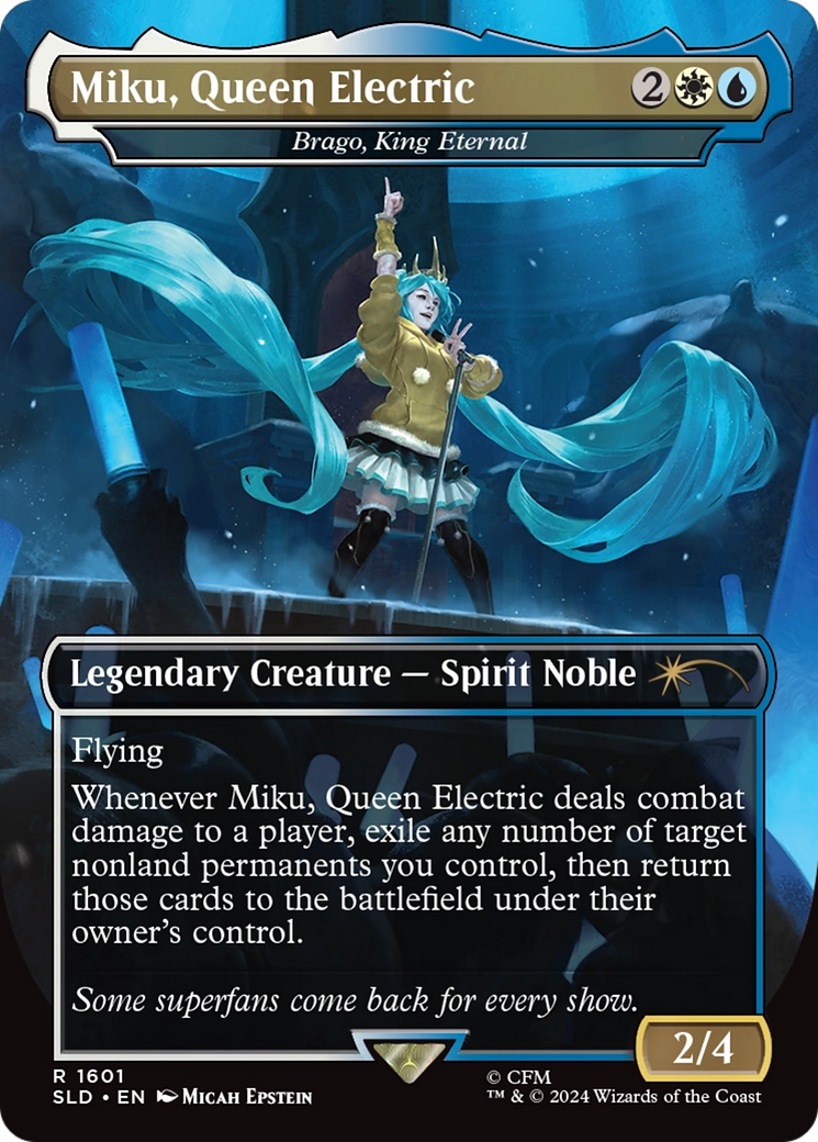 Miku, Queen Electric - Brago, King Eternal [Secret Lair Drop Series] | Dragon's Lair Comics and Fantasy Houston TX