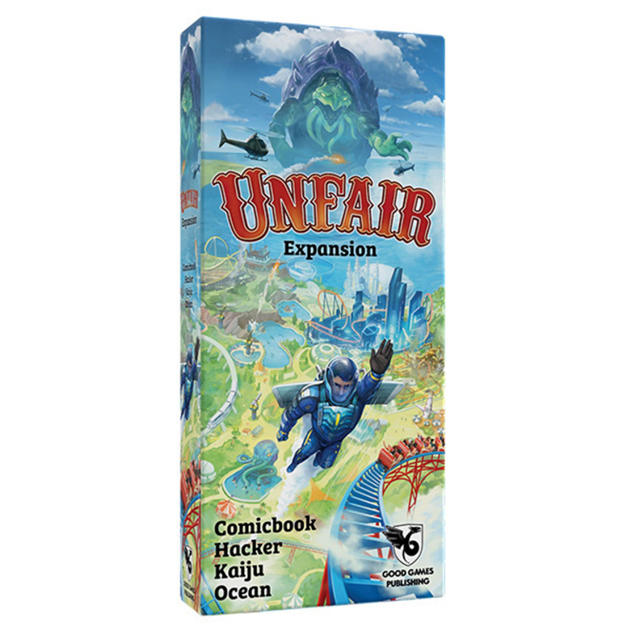 CL Unfair: Comicbook Hacker Kaiju Ocean Expansion | Dragon's Lair Comics and Fantasy Houston TX