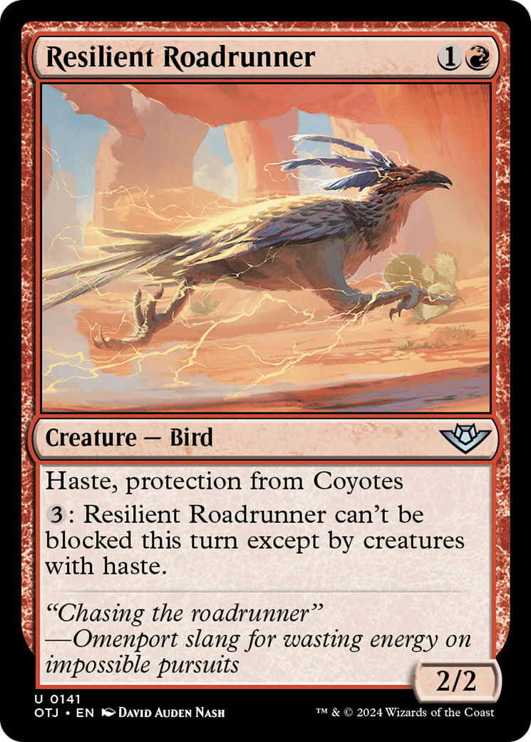 Resilient Roadrunner [Outlaws of Thunder Junction] | Dragon's Lair Comics and Fantasy Houston TX