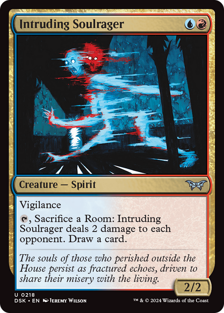 Intruding Soulrager [Duskmourn: House of Horror] | Dragon's Lair Comics and Fantasy Houston TX