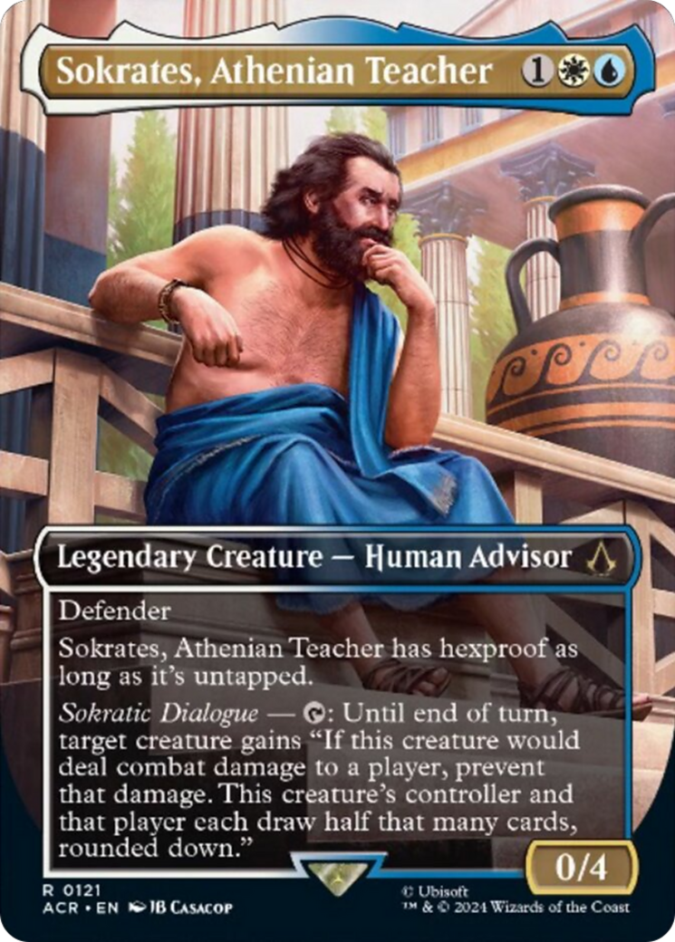 Sokrates, Athenian Teacher (Borderless) [Assassin's Creed] | Dragon's Lair Comics and Fantasy Houston TX
