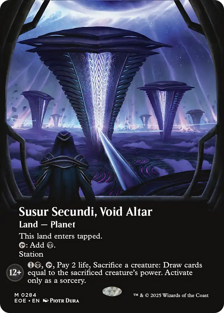 Susur Secundi, Void Altar (Borderless) [Edge of Eternities] | Dragon's Lair Comics and Fantasy Houston TX