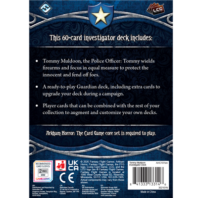 Arkham Horror: The Card Game - Tommy Muldoon Investigator Deck | Odin's Place