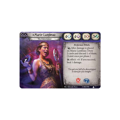 Arkham Horror: The Card Game - Marie Lambeau Investigator Deck | Odin's Place