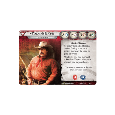 Arkham Horror: The Card Game - Miguel de la Cruz Investigator Deck | Odin's Place