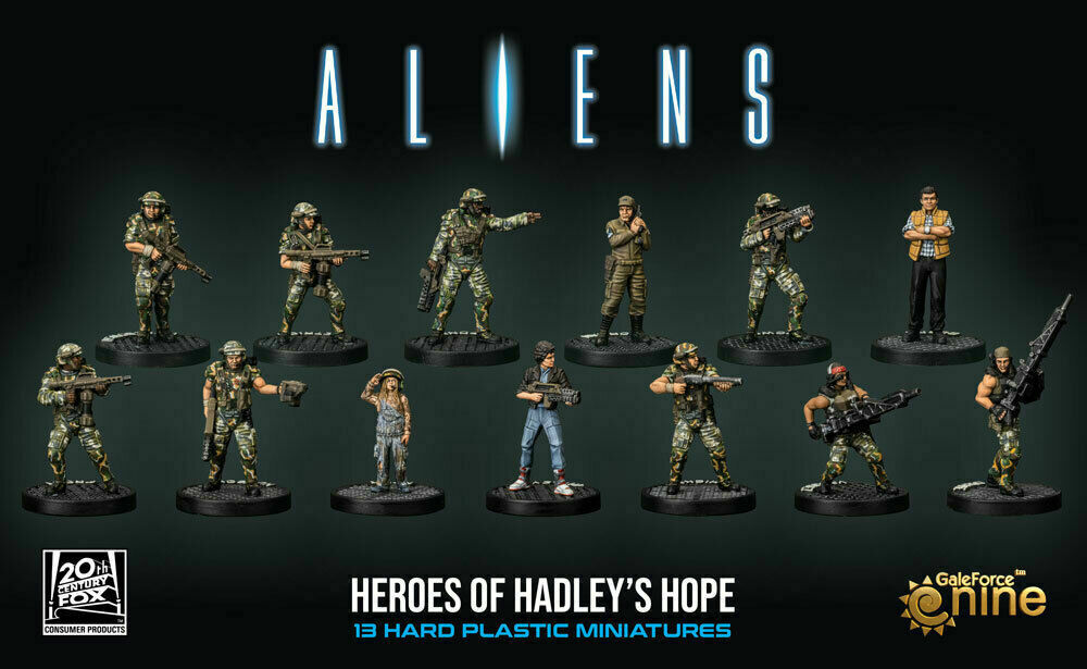 Aliens Miniatures: Heroes of Hadley`s Hope | Dragon's Lair Comics and Fantasy Houston TX