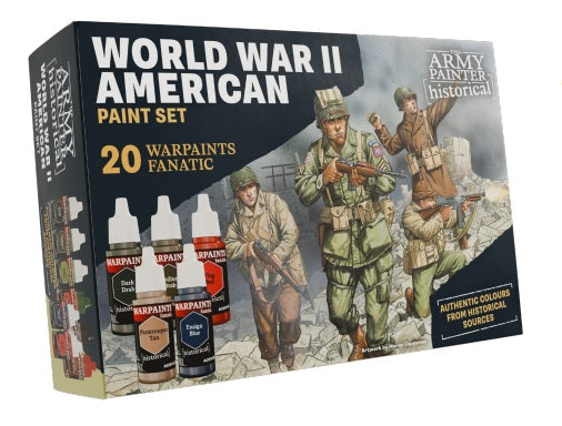 Army Painter Warpaints: Historical - WWII American Paint Set | Dragon's Lair Comics and Fantasy Houston TX