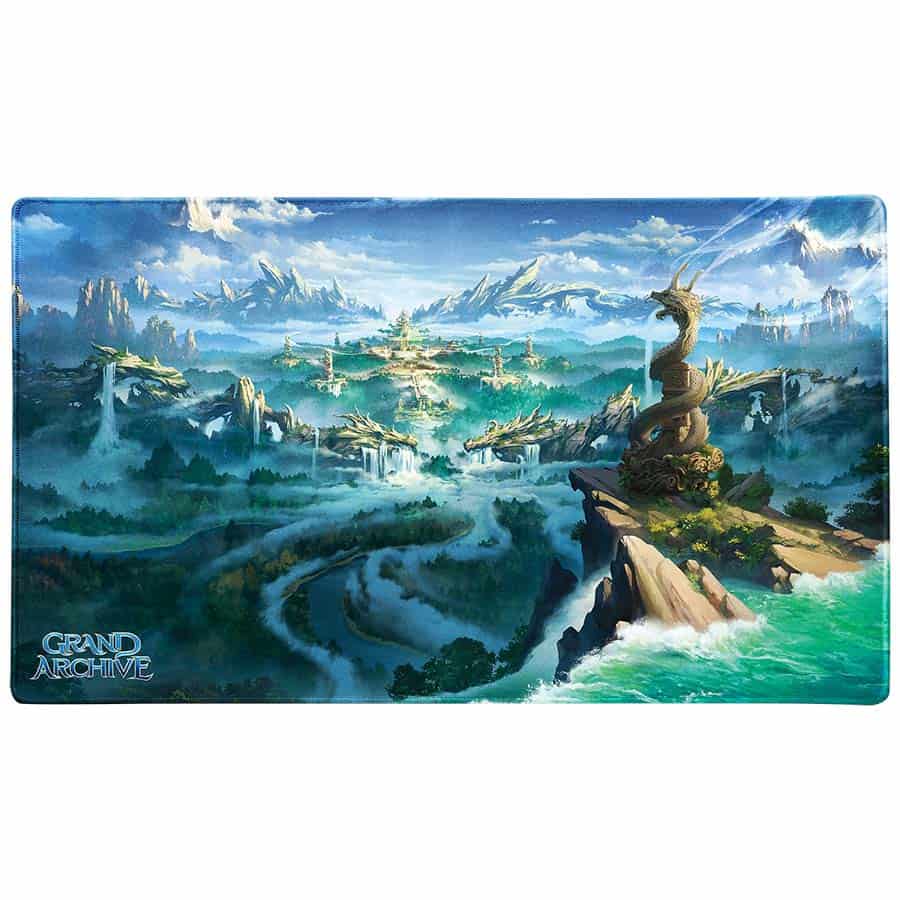 DRAGON SHIELD PLAYMAT: GRAND ARCHIVE: BAIDI OATHSWORN PALACE | Dragon's Lair Comics and Fantasy Houston TX