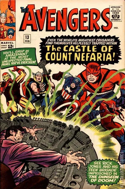 The Avengers #13 1965 | Dragon's Lair Comics and Fantasy Houston TX