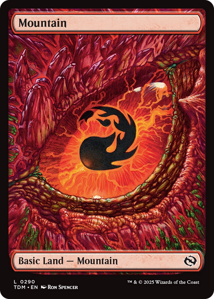 Mountain (0290) [Tarkir: Dragonstorm] | Dragon's Lair Comics and Fantasy Houston TX