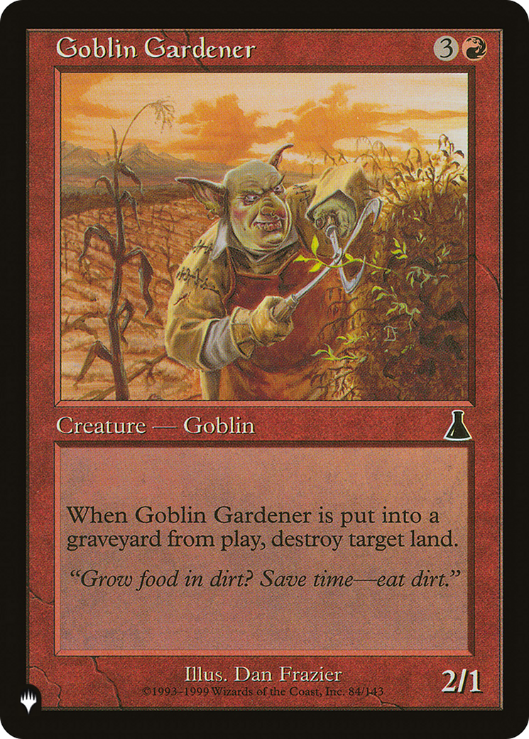 Goblin Gardener [The List] | Dragon's Lair Comics and Fantasy Houston TX