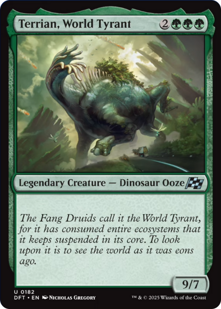Terrian, World Tyrant [Aetherdrift] | Dragon's Lair Comics and Fantasy Houston TX