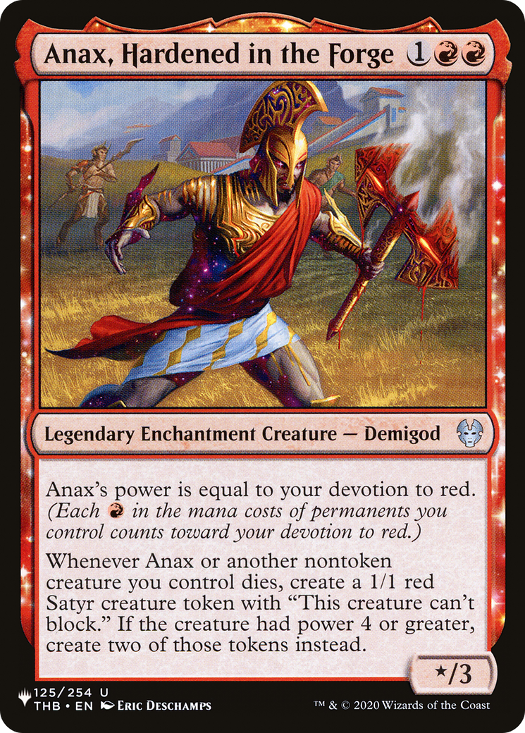 Anax, Hardened in the Forge [The List] | Dragon's Lair Comics and Fantasy Houston TX