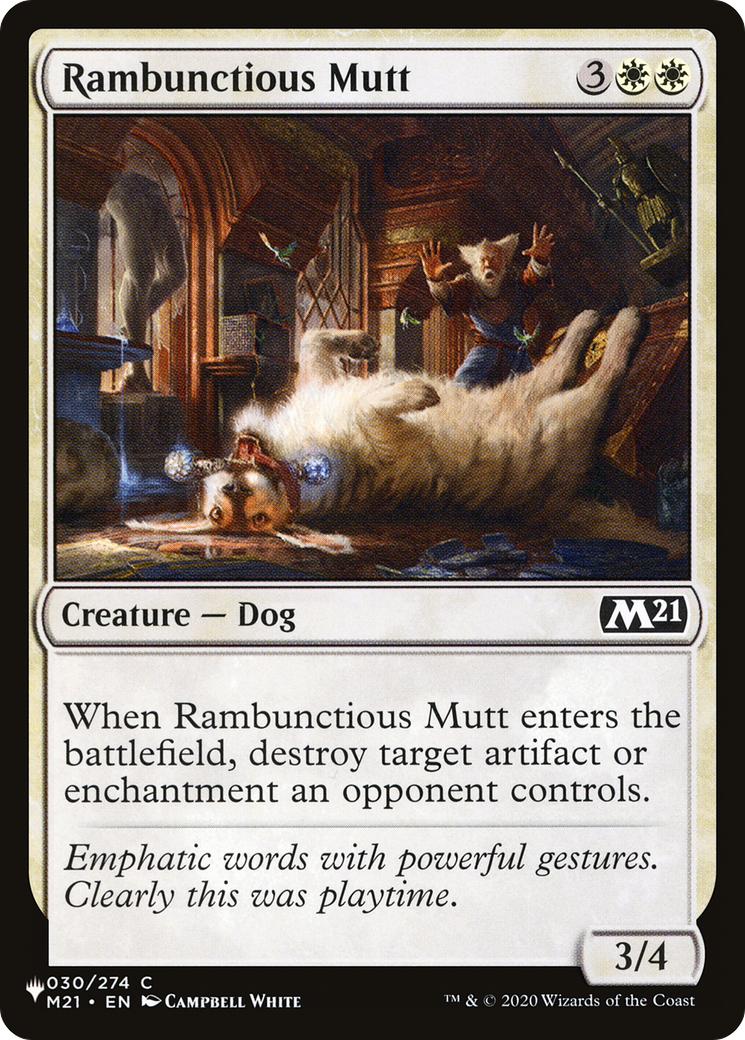 Rambunctious Mutt [The List] | Dragon's Lair Comics and Fantasy Houston TX