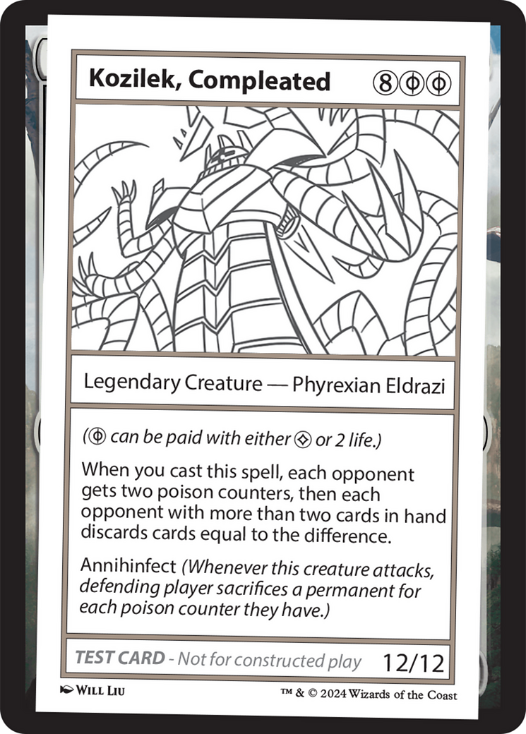 Kozilek, Completed [Mystery Booster 2 Playtest Cards] | Dragon's Lair Comics and Fantasy Houston TX