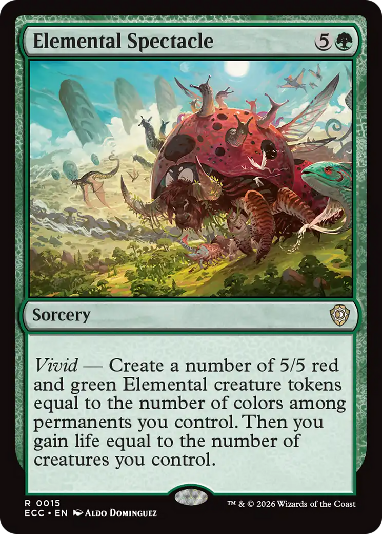 Elemental Spectacle [Lorwyn Eclipsed Commander] | Odin's Place