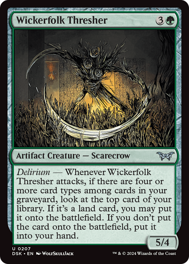 Wickerfolk Thresher [Duskmourn: House of Horror] | Dragon's Lair Comics and Fantasy Houston TX