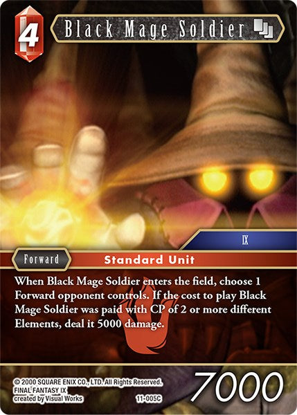 Black Mage Soldier [Opus XI] | Dragon's Lair Comics and Fantasy Houston TX