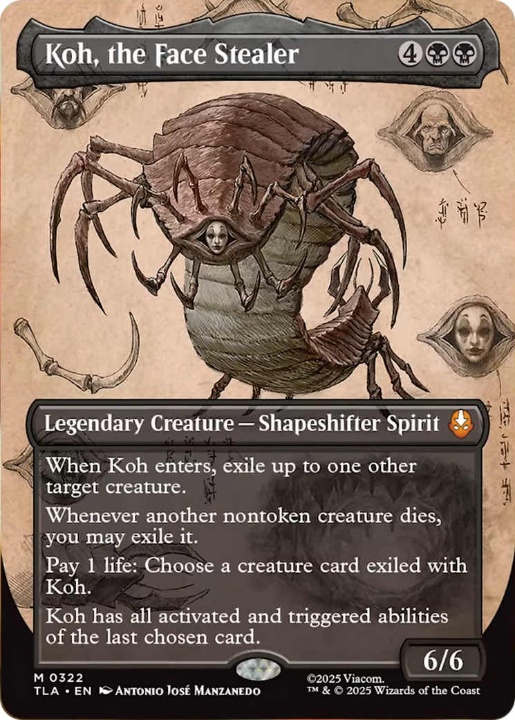 Koh, the Face Stealer (Borderless) [Avatar: The Last Airbender] | Dragon's Lair Comics and Fantasy Houston TX