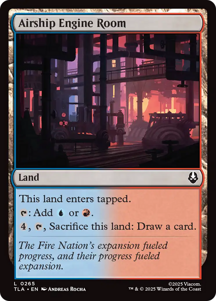 Airship Engine Room [Avatar: The Last Airbender] | Dragon's Lair Comics and Fantasy Houston TX