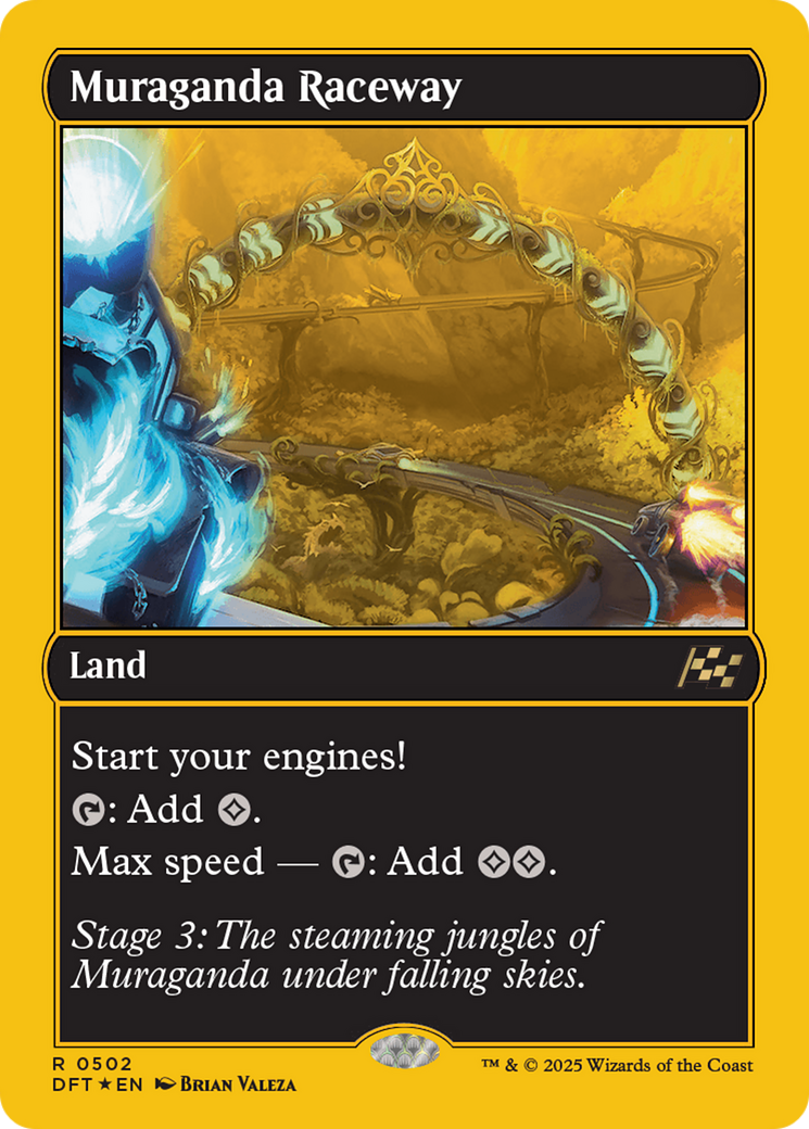 Muraganda Raceway (First-Place Foil) [Aetherdrift] | Dragon's Lair Comics and Fantasy Houston TX