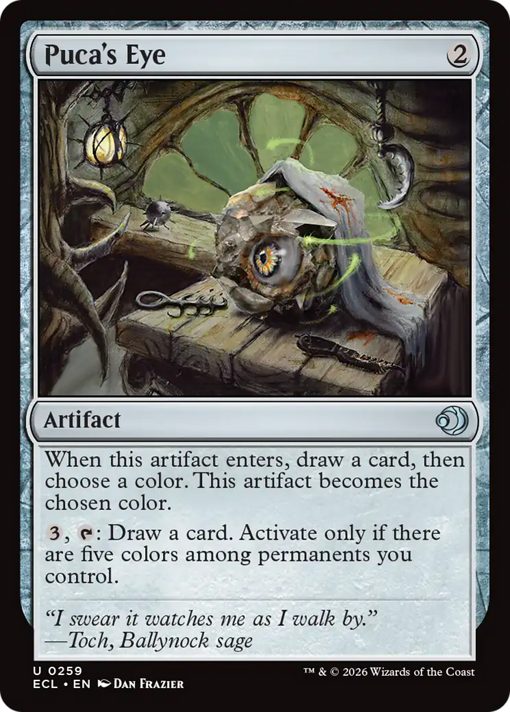 Puca's Eye [Lorwyn Eclipsed] | Odin's Place