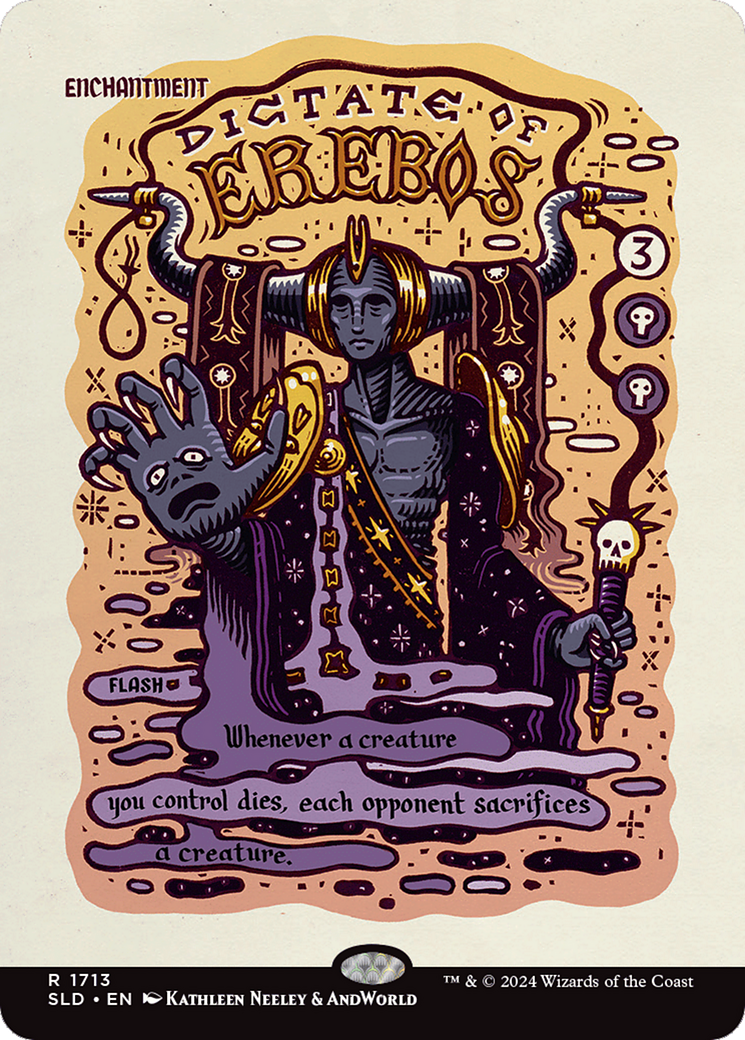 Dictate of Erebos [Secret Lair Drop Series] | Dragon's Lair Comics and Fantasy Houston TX