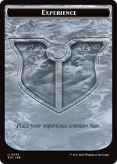 Experience // Treasure Double-Sided Token [Tarkir: Dragonstorm Commander Tokens] | Dragon's Lair Comics and Fantasy Houston TX