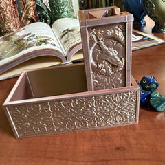 Folding Dragon Dice Tower & Storage | TTRPG, D&D, TCG, CoC | Dragon's Lair Comics and Fantasy Houston TX