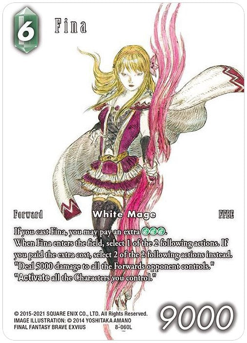 Fina (Full Art Reprint) [Opus XIII: Crystal Radiance] | Odin's Place