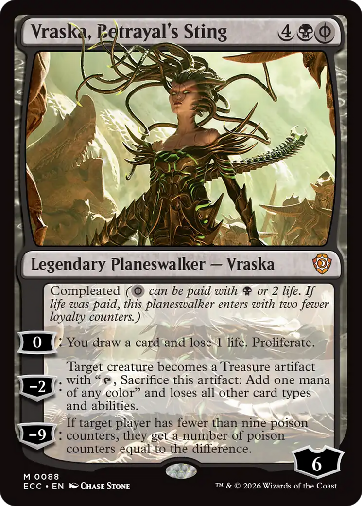 Vraska, Betrayal's Sting [Lorwyn Eclipsed Commander] | Odin's Place