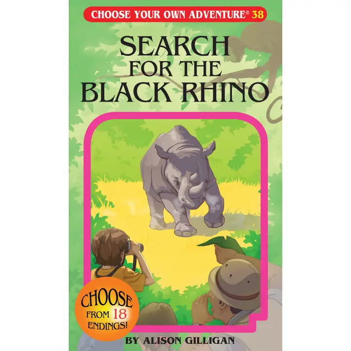 CYOA: Search for the Black Rhino | Dragon's Lair Comics and Fantasy Houston TX