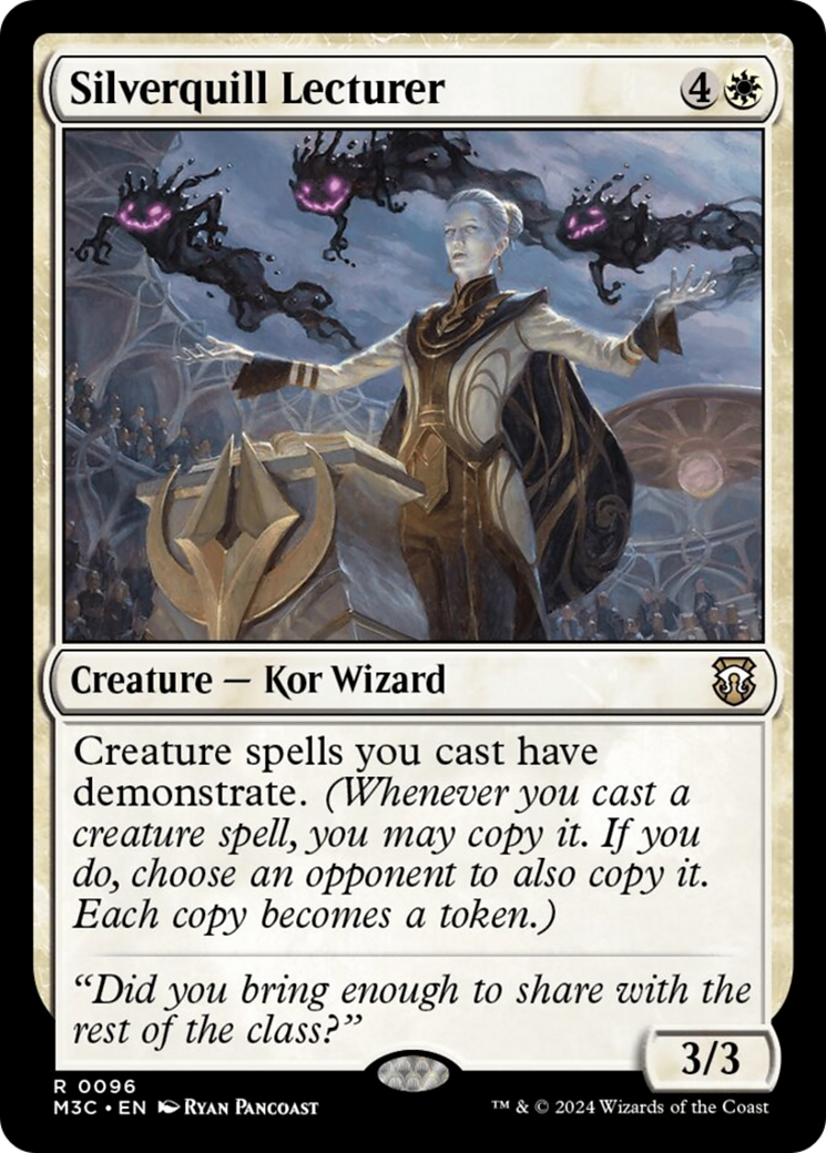 Silverquill Lecturer [Modern Horizons 3 Commander] | Dragon's Lair Comics and Fantasy Houston TX