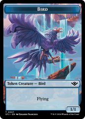 Treasure // Bird Double-Sided Token [Outlaws of Thunder Junction Tokens] | Dragon's Lair Comics and Fantasy Houston TX