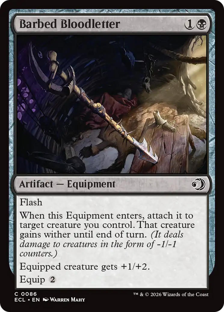 Barbed Bloodletter [Lorwyn Eclipsed] | Odin's Place