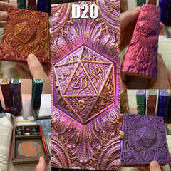 D20 Storage Tome for TTRPG, MTG, Pokemon, D&D Gaming! | Dragon's Lair Comics and Fantasy Houston TX