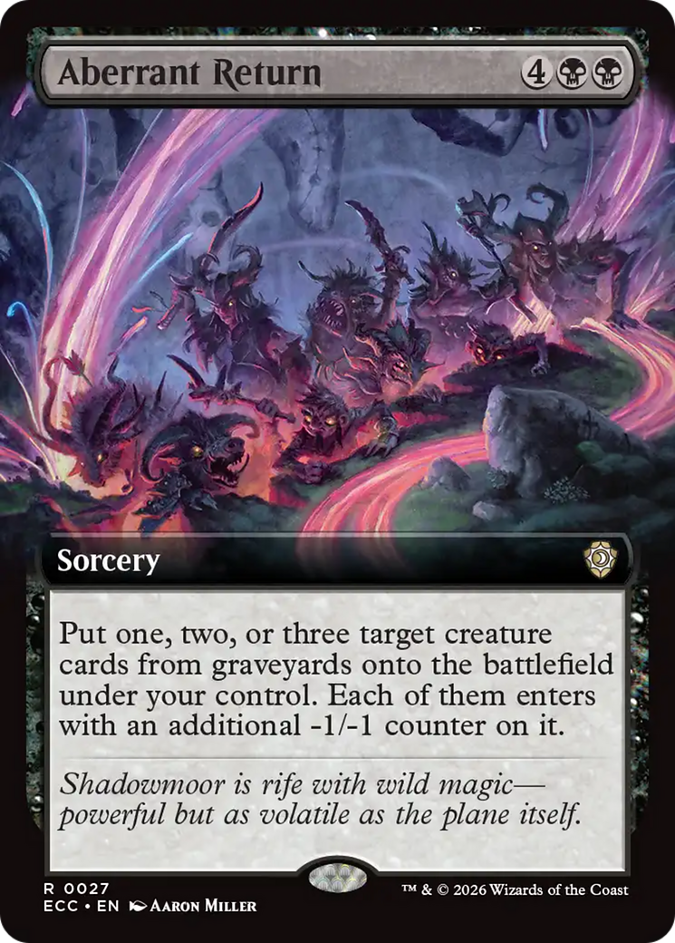 Aberrant Return (Extended Art) [Lorwyn Eclipsed Commander] | Odin's Place