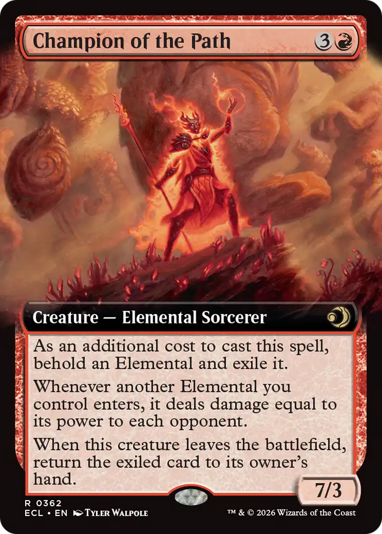 Champion of the Path (Extended Art) [Lorwyn Eclipsed] | Odin's Place