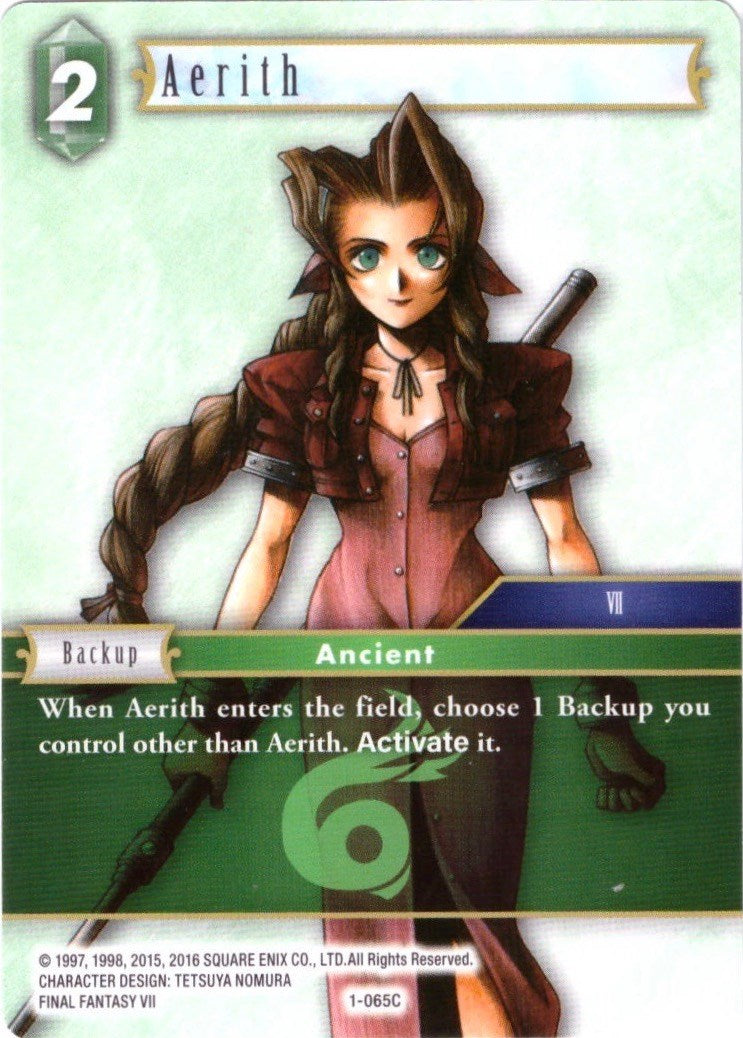 Aerith (Deck Exclusive) [Opus I] | Dragon's Lair Comics and Fantasy Houston TX