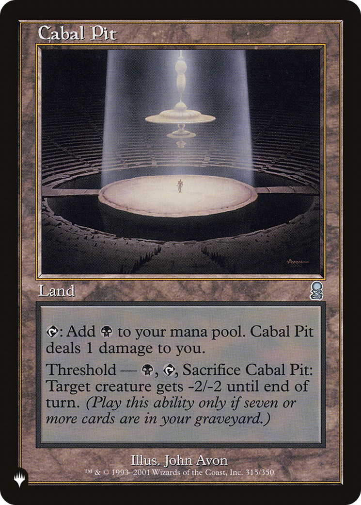 Cabal Pit [The List] | Dragon's Lair Comics and Fantasy Houston TX