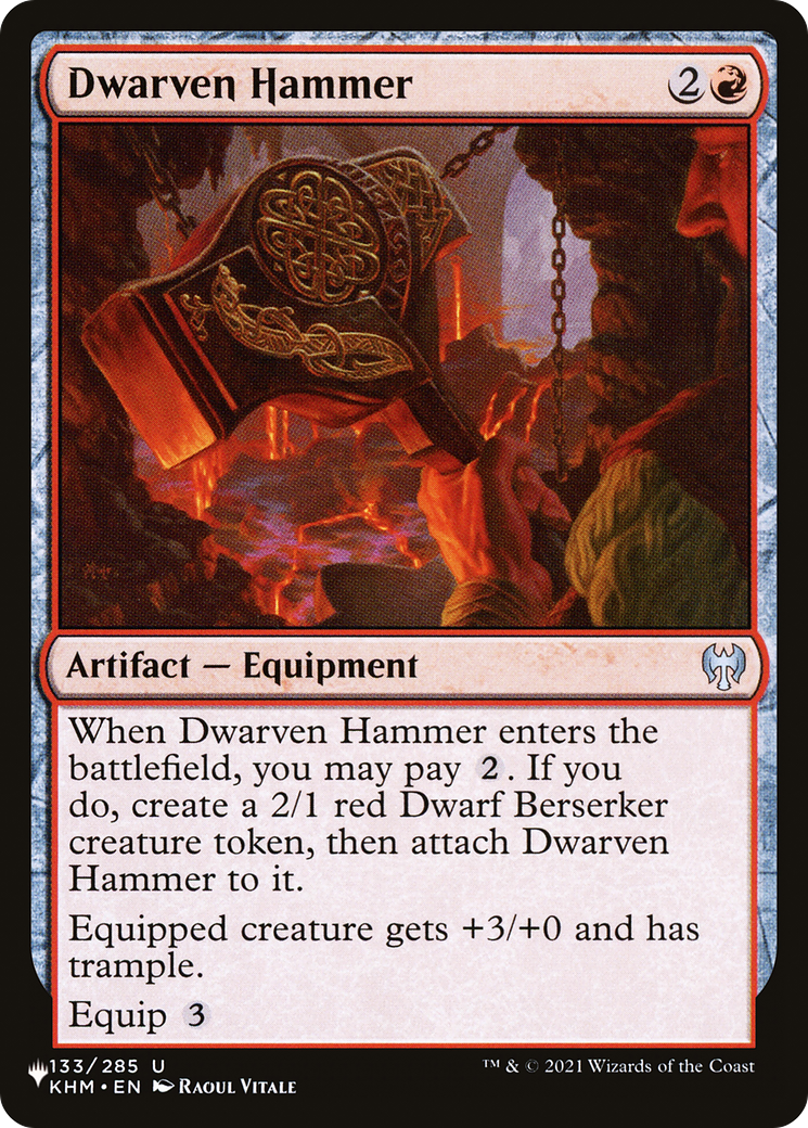 Dwarven Hammer [The List] | Dragon's Lair Comics and Fantasy Houston TX