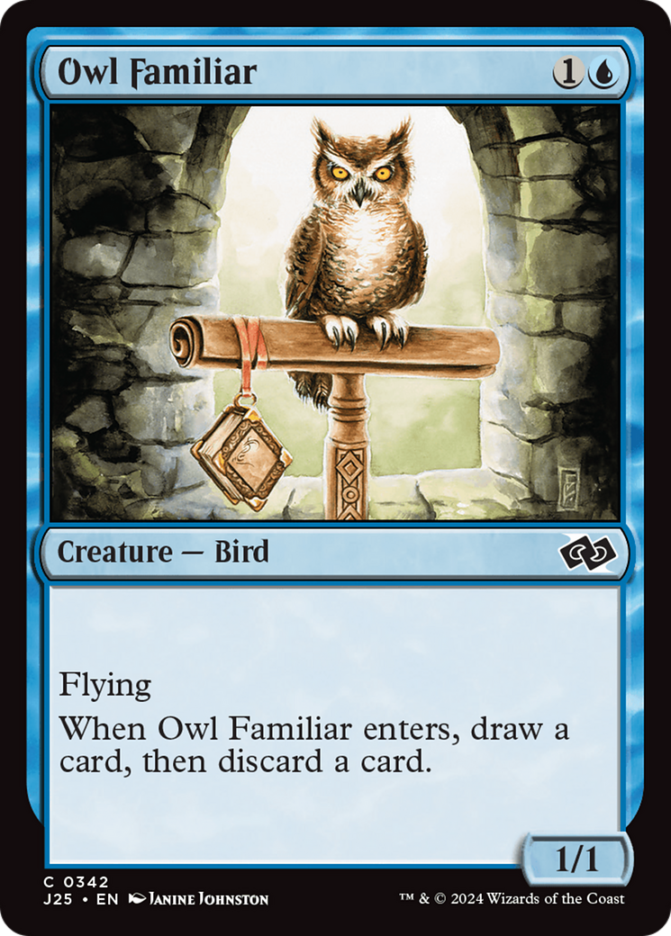 Owl Familiar [Foundations Jumpstart] | Dragon's Lair Comics and Fantasy Houston TX