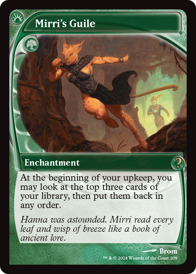 Mirri's Guile (Future Sight) [Mystery Booster 2] | Dragon's Lair Comics and Fantasy Houston TX