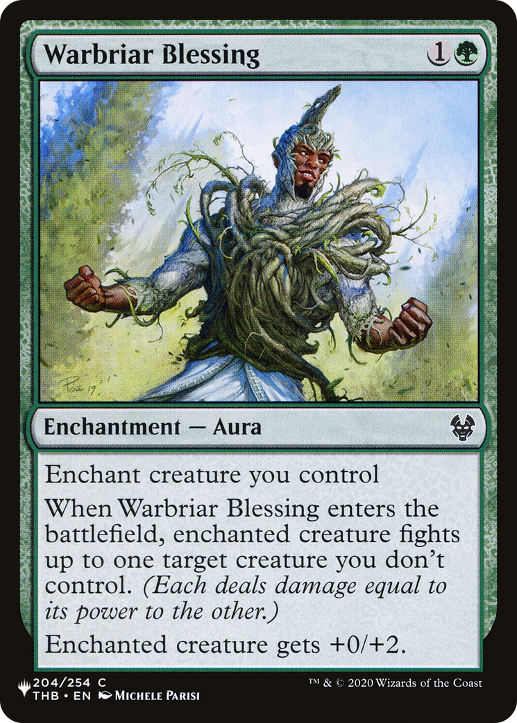 Warbriar Blessing [The List] | Dragon's Lair Comics and Fantasy Houston TX