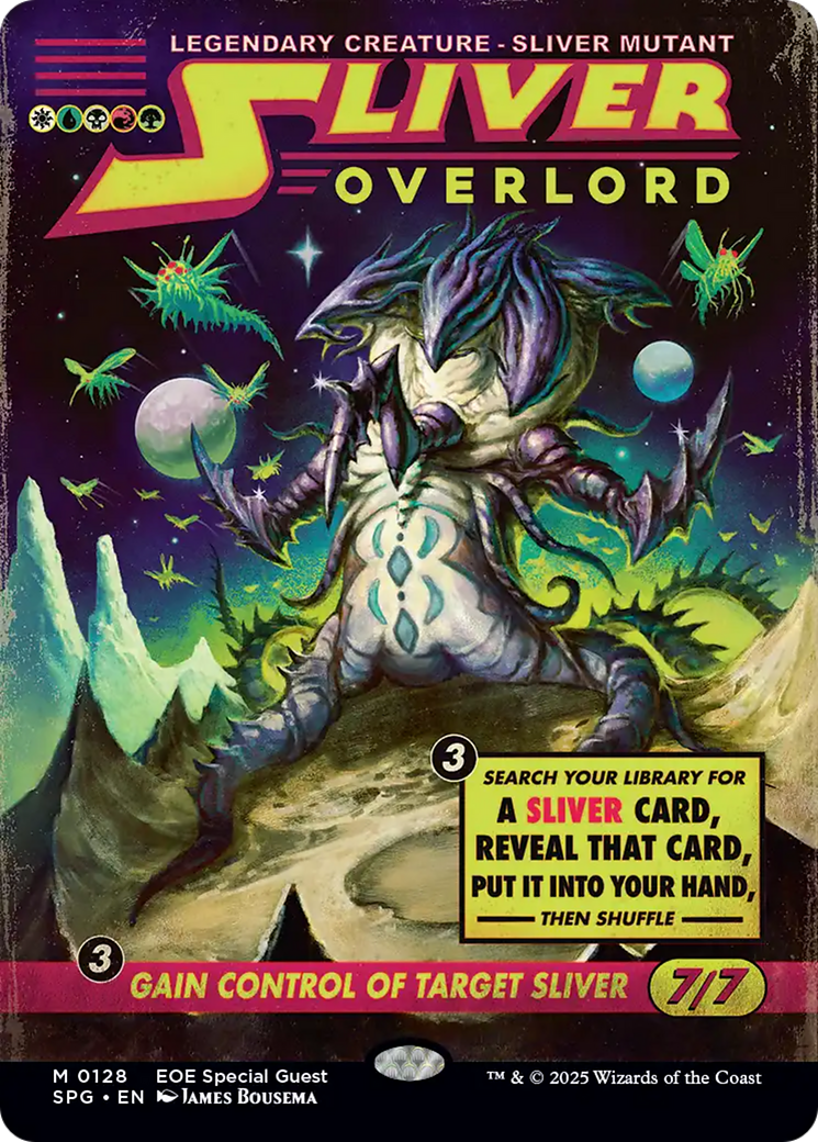 Sliver Overlord (Showcase) [Edge of Eternities Special Guests] | Dragon's Lair Comics and Fantasy Houston TX