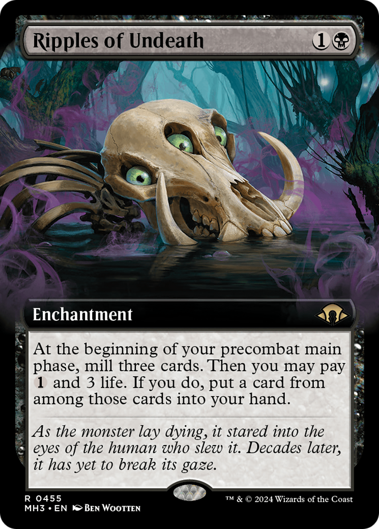 Ripples of Undeath (Extended Art) [Modern Horizons 3] | Dragon's Lair Comics and Fantasy Houston TX